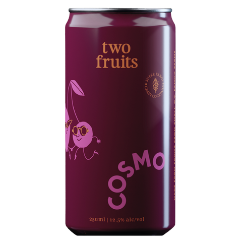 Two Fruits Cosmo Cocktail in a Can