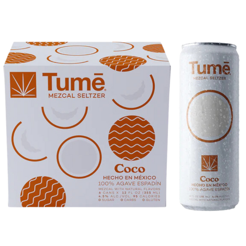Tume Mezcal Coconut Seltzer