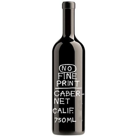 No Fine Print Cabernet Sauvignon