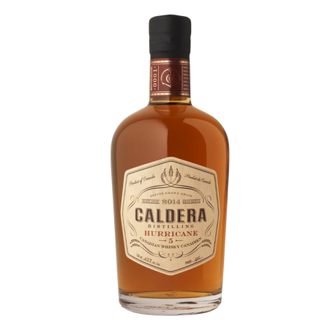 Caldera Distlling Hurricane 5 Canadian Whisky