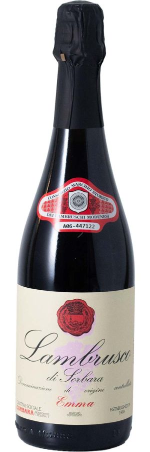 Cantina di Carpi e Sorbara Lambrusco Salamino di Santacroce Secco